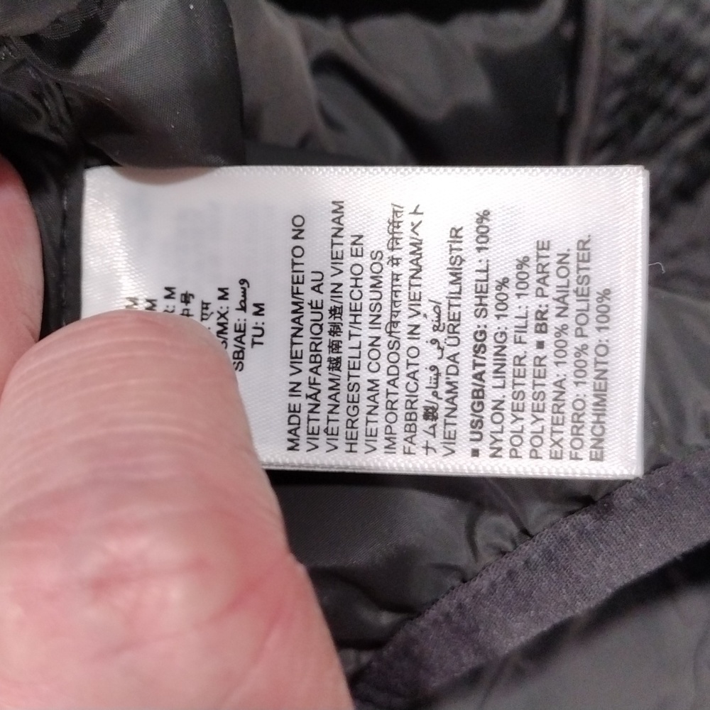 Amazon Essentials Gray Puffer Jacket. Nwot. Medium - image 3